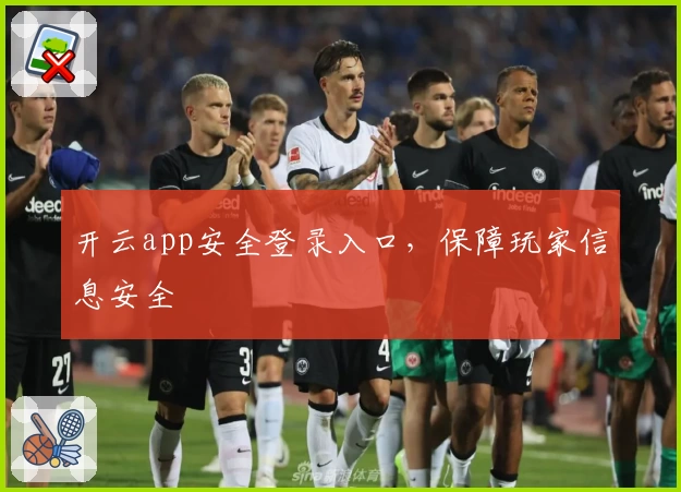 开云app安全登录入口，保障玩家信息安全