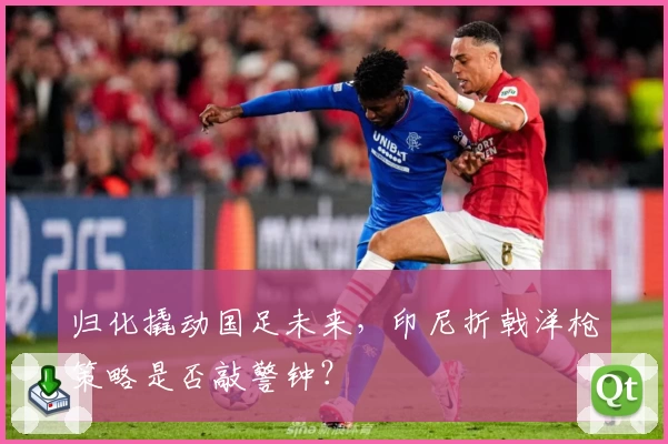 归化撬动国足未来，印尼折戟洋枪策略是否敲警钟？